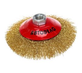 Щетка зачистная плоская (125 мм; М14х2) Автоdело 44047 