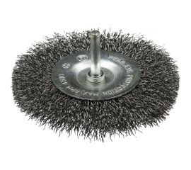 Щетка дисковая с гофрированной проволокой Мастер 154 (30 шт; 75 мм; хвостовик 6х30 мм) Профоснастка 20203004 