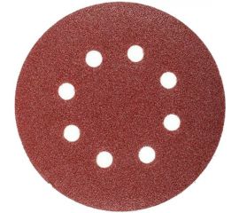 Шлифлист круглый 10 шт, 125 мм, Р60, 8 отверстий ВОЛАТ 80010-60 