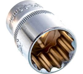 Головка торцевая короткая 12 гранная (21 мм; CrV; 1/2DR) YATO YYT-1283 