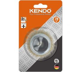 Щетка дисковая с гофрированной проволокой 75 мм KENDO 76000620 