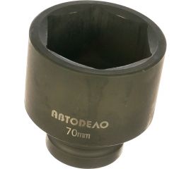 Головка торцевая ударная 70 мм, DR1"", L-90 мм АвтоDело 40366 15516 