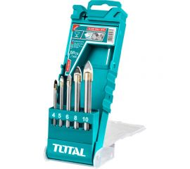 Сверла по стеклу 5 шт TOTAL TACSD7256 