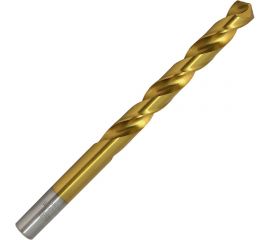 Сверло по металлу ц/х средняя серия с покрытием нитридом титана (10 мм; Р6М5-TiN; А) Волжский Инструмент 161765 