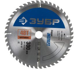 Диск пильный по дереву ""Оптимальный рез"" (300х32 мм; 48Т) Зубр 36903-300-32-48 