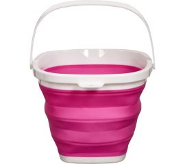Складное квадратное ведро BRADEX 5 л, розовое TD 0554 