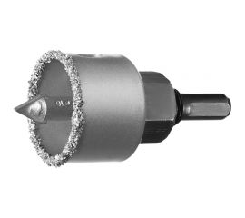 Коронка-чашка в сборе с державкой и сверлом ЗУБР Профессионал 38х25 мм, карбид-вольфрамовая крошка 33360-038_z01 