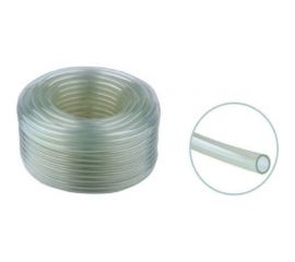Прозрачный мягкий шланг ООО Дрим Пул ПВХ-СИЛИКОН 8x11 мм, 50 м 11606 