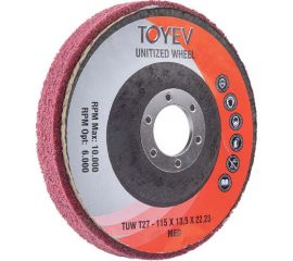 Круг нетканый прессованный TUW (115x22x13.5 мм; 3AM) Toyev 005024 