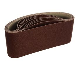 Шлифовальные ленты ЛБ 100х610 мм, А80, 14А, 10 шт. Tsunami D76110061014080 