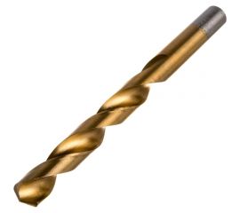 Сверло по металлу (5 шт; 12.5 мм; Р6М5; покрытие титан+кобальт) vertextools 666-12,5 