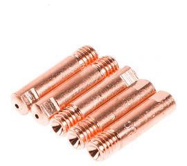 Трубка контактная E-Cu 5 шт, 1 мм, M6x25 мм SOLARIS WA-3476 