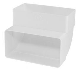 Соединительное колено вертикальное для прямоугольных воздуховодов (55х110 мм; 90 градусов) TDM SQ1807-1730 