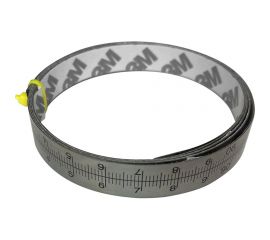 Линейка самоклеящаяся 2.5 м с двунаправленной шкалой WOODWORK RUL-25G 