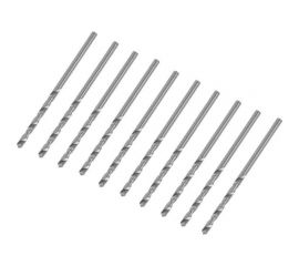 Сверло по металлу (10 шт; 2.5х55 мм; HSS; цилиндрический хвостовик) TUNDRA 1119667 