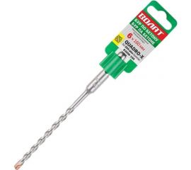 Бур сверло SDS-plus 6x100x160 мм, Quadro-x ВОЛАТ 83006-160 