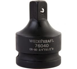 Переходник ударный (3/4"F - 1/2"M) WIEDERKRAFT WDK-76040 
