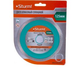 Диск алмазный сплошной по плитке (125х22.2/20 мм) Sturm 9020-04-125x22-WC 