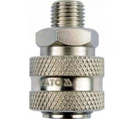 Быстроразъемное соединение рапид (мама)-1/4"M YATO YT-2390 