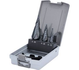 Набор сверл ступенчатых (3 шт; 4-30 мм; HSS-TiALN) Ruko 101026FRO 