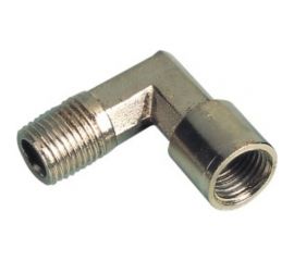 Уголок резьба наружная и внутренняя 1/4" Pegas pneumatic 3702 