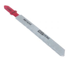 Пилка для лобзика по стали Т218А криволинейный рез, HSS 2 шт. REDVERG 6623547 