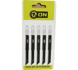 Пилки T-111C (5 шт; 75х3 мм; HCS) для электролобзика ON 15-04-010 