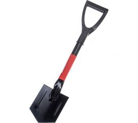 Автомобильная саперная лопатка Gigant с ребрами жесткости, металлическим черенком с терморукавом, V-образной ручкой GDEV-23 