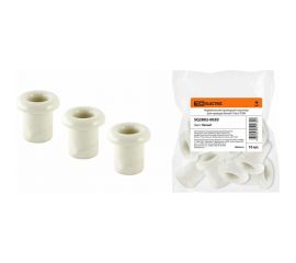 Керамический проходной изолятор для провода TDM белый, 10 шт. SQ2802-0020 