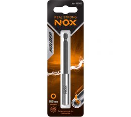 Держатель для бит (100 мм; карта; Е6.3) NOX 350100 