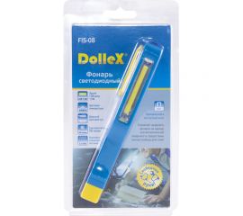 Светодиодный инспекционный фонарь DolleX Penlight 1хCOB 3xAAA магнит FIS-08 