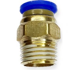 Фитинг цанговый прямой металлический 12 мм, наружная резьба 1/4"" ARMA CF M1/4-12 