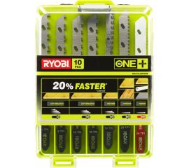 Набор пилочек для лобзика 10 шт Ryobi 5132002811 