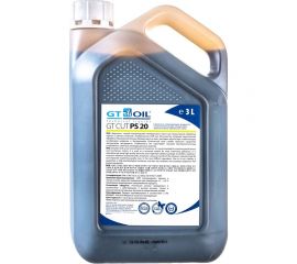 Жидкость смазочно-охлаждающая GT CUT PS 20 3 л GT OIL 4640005941630 