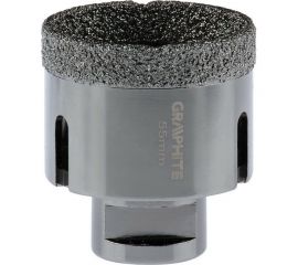 Коронка алмазная вакуумная пайка 55 мм, M14 GRAPHITE 55H313 