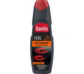Средство для чистки плит, духовок, грилей от жира/нагара SANITA Гель Антижир 500 г 601966 