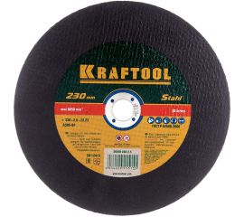 Отрезной абразивный круг Kraftool по металлу для УШМ 230x2.5x22.23 мм 36250-230-2.5 