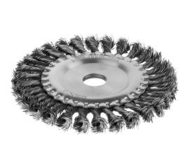 Щетка дисковая для УШМ (жгутированная стальная проволока 0,5 мм, 150 мм) MIRAX 35140-150 