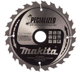 Диск пильный по дереву (190х30 мм; 24Т) Makita B-29206 