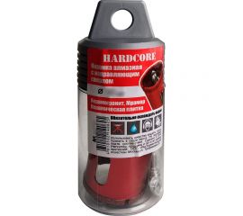 Коронка алмазная по керамограниту и мрамору с направляющим сверлом 45 мм Hardcore 154045 