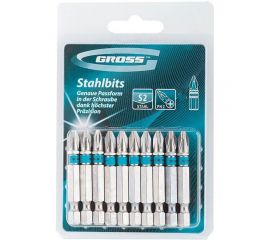 Набор бит (10 шт; PH2х60 мм) GROSS 11300 