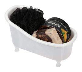 Подарочный набор Банные штучки Инь-Янь мочалка, мыло, скраб 33526 