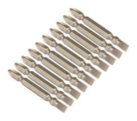 Набор двусторонних бит 10 шт, PH2/SL6, 65 мм KENDO 25404732 