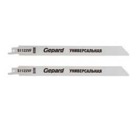 Полотно для сабельной пилы универсальное S1122VF 240 мм, 2 шт Gepard GP0626-25 