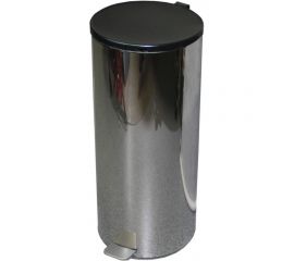 Урна с педалью Титан Мета 50л, хром 4607078088518 