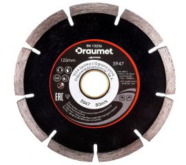 Диск алмазный для прорезки пазов 125x6.4 мм DRAUMET 5947 