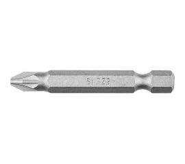 Биты PZ2, 50 мм, 1/4"", 10 шт GRAPHITE 57H959 