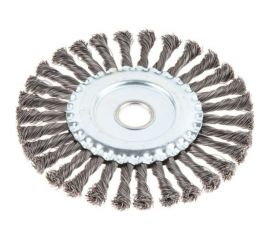 Щетка дисковая для УШМ 180x22.2 мм, витая проволока Gepard GP0894-180 