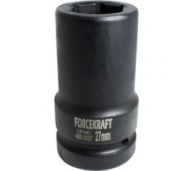 Головка ударная глубокая 6-гранная 27 мм, 1""DR Forcekraft FK-48510027 50987 