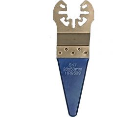 Полотно универсальное шабер острый SK7 50х28 мм Hilberg HR9529 